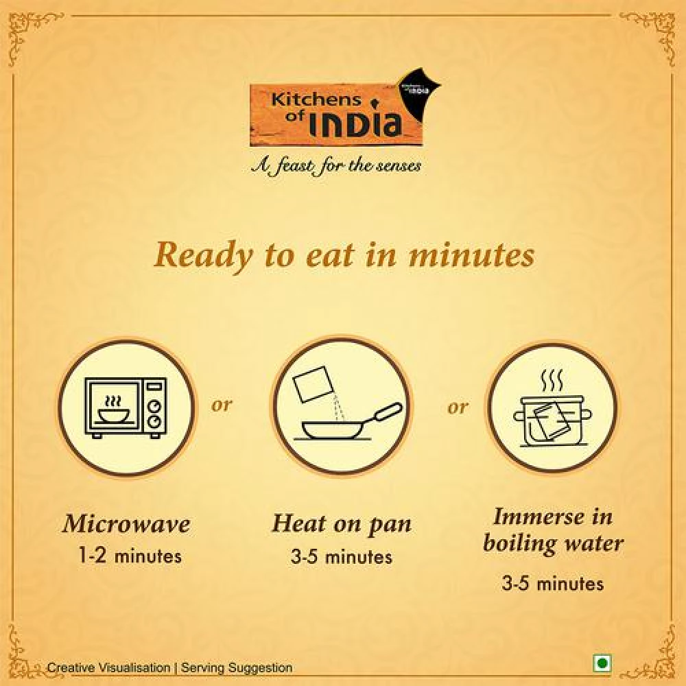 Kitchens Of India Mughlai Paneer - Ready To Eat Indian Dish, 285 g-7.webp